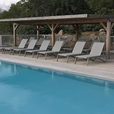 Les Hameaux De Sta Giulia - N1 - Vue - Piscine Chauffee - 200 M Ferienhaus *